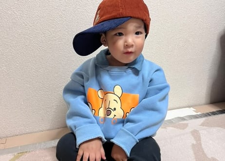くまちゃん刺繍cottonキャップ🧸kids〜ママ