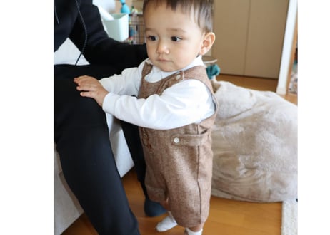 刺繍オーバーオール66〜110残りわずか！！