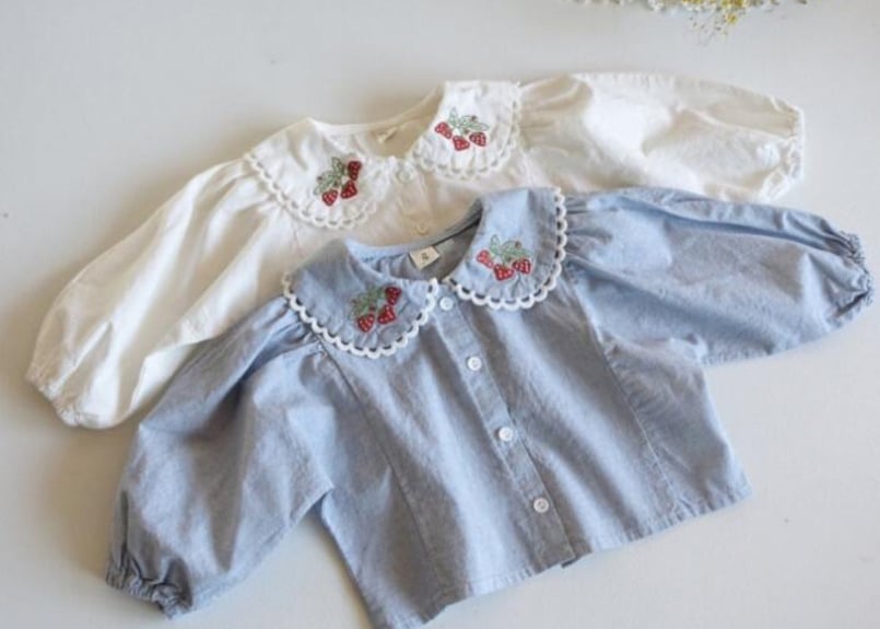 いちご刺繍ブラウス各種66〜100 | Prince