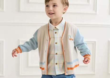 ディブベラカーcottonカーディガン73〜140