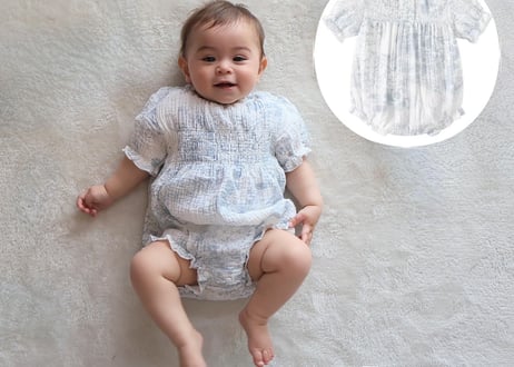 トワルドジュイふわふわcottonロンパース59〜90