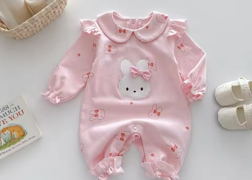 うさちゃんリボンロンパース🐰🎀66〜90 | Prince 