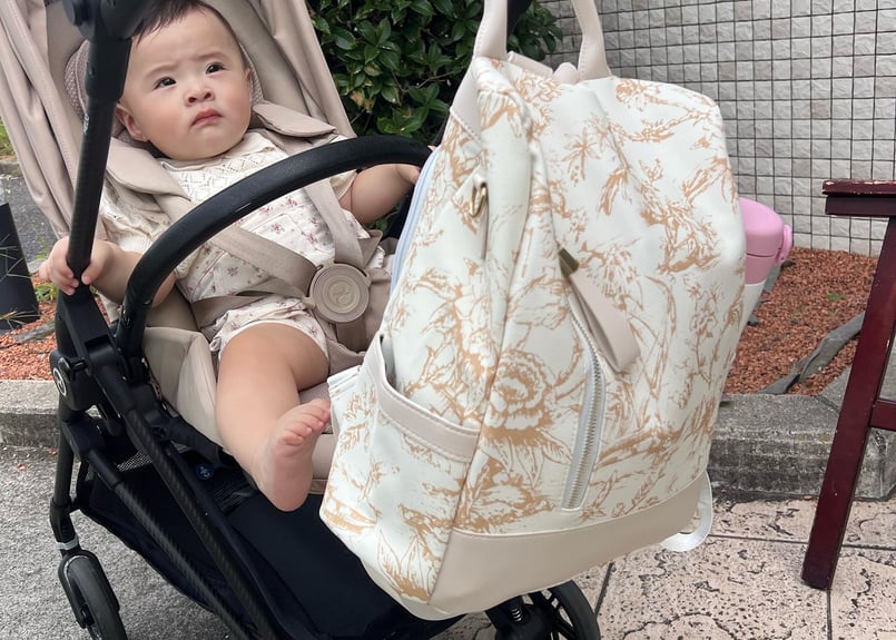 トワルドジュイ★トラベルバック★マザーズバック★2個　マルシェバック2個付き! トワルドジュイ3wayマザーズバックパック | Prince