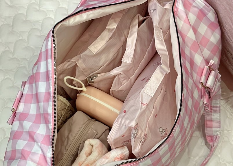 ギンガムチェック2wayマザーズバック | Prince