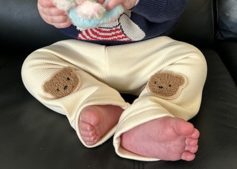 裏起毛くまさんパンツ🧸66〜100一部即納