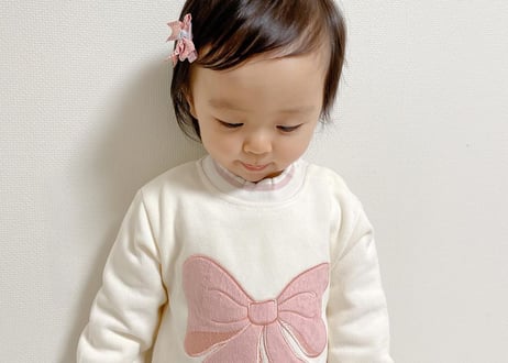 ビックリボン🎀ロンパース66〜90
