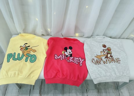 韓国ディズニーキャラセットアップ90〜120