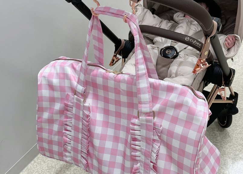 ギンガムチェック2wayマザーズバック | Prince