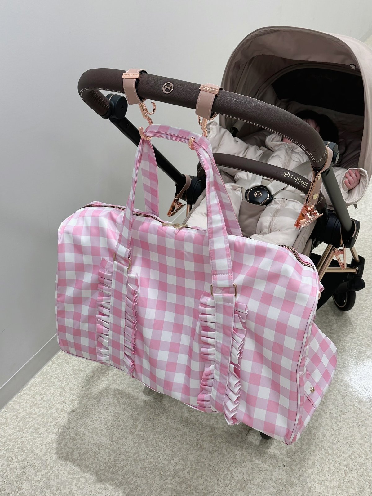 ギンガムチェック2wayマザーズバック | Prince