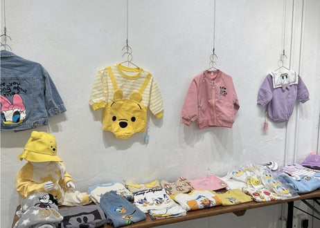 プーさんだるまオール服ロンパース半袖＆長袖66〜90