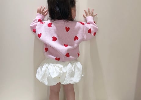 ラブリーハートcottonカーディガン66〜100