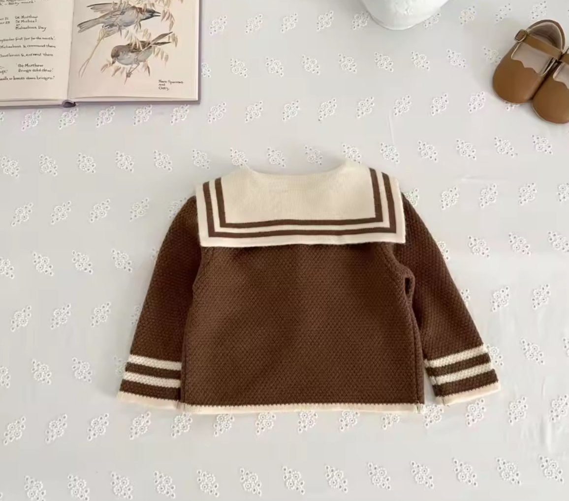 ブラウンセーラーニットセットアップ90〜130 | Prince