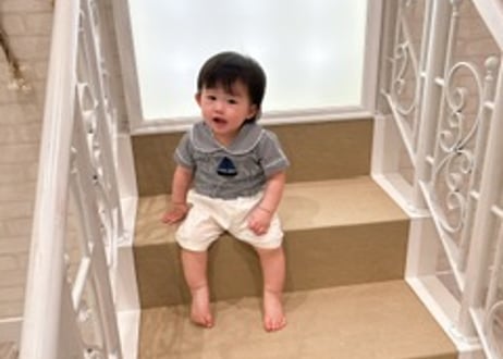 即納ボーダーヨットセットアップ＆ロンパース59〜100