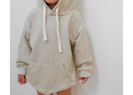 くまさんパーカーロンパース🧸65〜100一部即納