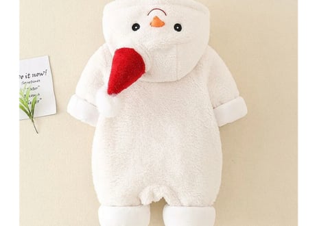 スノーマン⛄️Xmasロンパース🎄70〜100一部即納