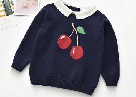 さくらんぼニットセーター🍒80〜130