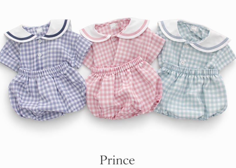 ギンガムチェックセーラーブルマ🩷🩵73〜100 | Prince
