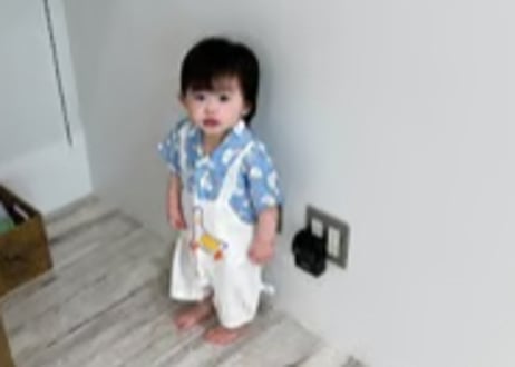 アヒルちゃんサロペット風ロンパース66〜100
