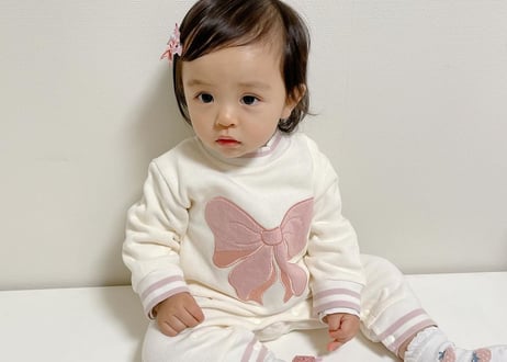 ビックリボン🎀ロンパース66〜90