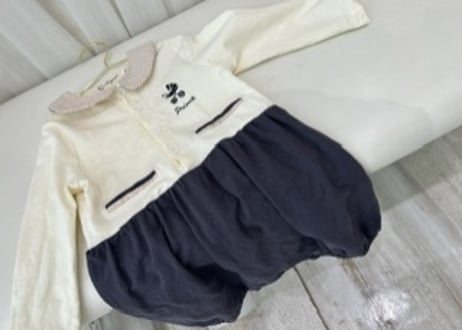 Prince刺繍かぼちゃロンパース66〜90