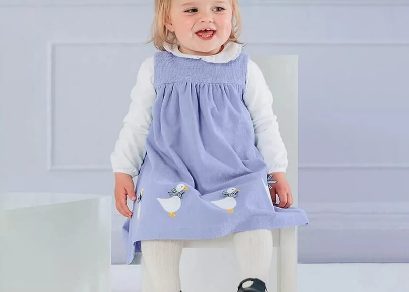 あひるの親子ワンピースセット🪿🩵90〜140 | Prince 