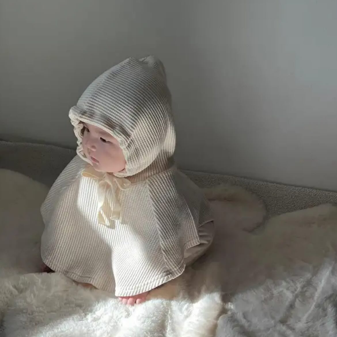 ワッフルてるてる坊主ポンチョ♡Baby | Prince