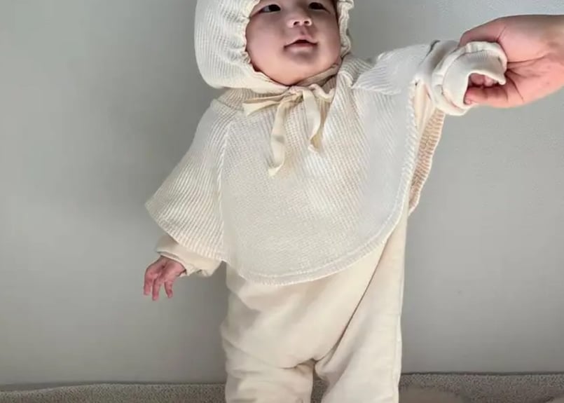 ワッフルてるてる坊主ポンチョ♡Baby | Prince