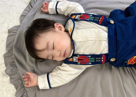 くるみ割り人形刺繍セットアップ♡66〜130一部即納