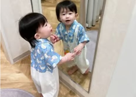 アヒルちゃんサロペット風ロンパース66〜100