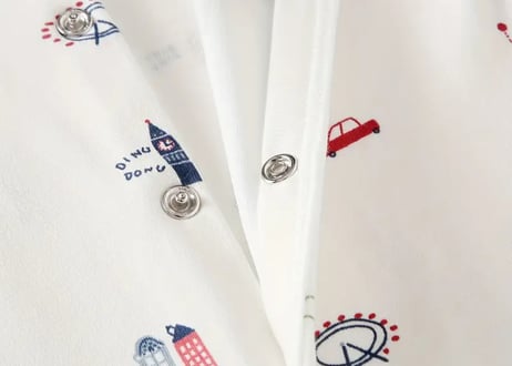 cotton足付きロンドン ロンパース59〜80