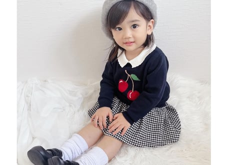 さくらんぼニットセーター🍒80〜130