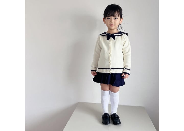 もちもちセーラーニットセットアップ90〜130 | Prince