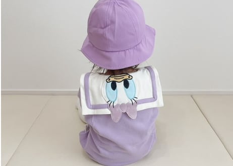 ドナルドデイジートレーナーロンパース66〜100🩵💜