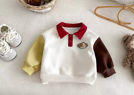 ふわもこアニマルポロスウェット73〜120
