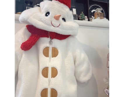 スノーマン⛄️Xmasロンパース🎄70〜100一部即納