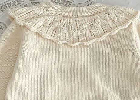 刺繍リボンカーディガン🎀66〜100