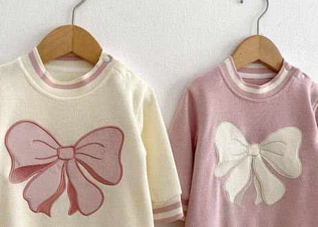 ビックリボン🎀ロンパース66〜90