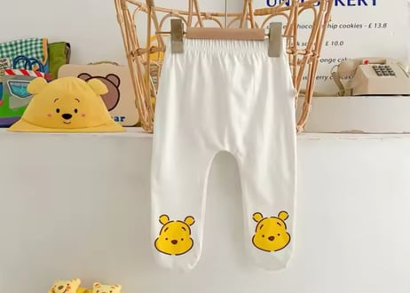 プーさんだるまオール服ロンパース半袖＆長袖66〜90