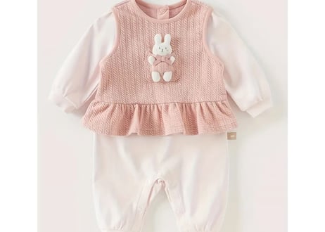 うさちゃんチェニックロンパース59〜90
