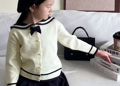もちもちセーラーニットセットアップ90〜130