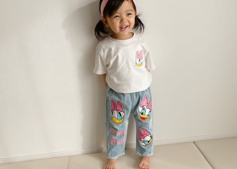 デイジープリントティシャツ73〜140