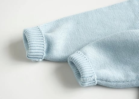 アヒルさんcottonカーディガン🩵90〜130