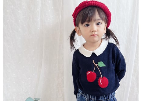 さくらんぼニットセーター🍒80〜130