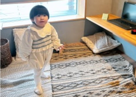 スモッキングラフロンパース66〜100