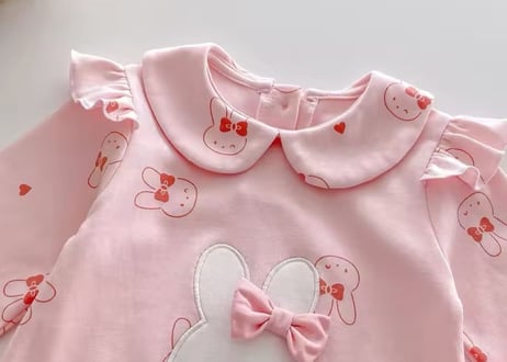 うさちゃんリボンロンパース🐰🎀66〜90
