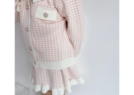 レースリボンニットセットアップ🎀90〜130