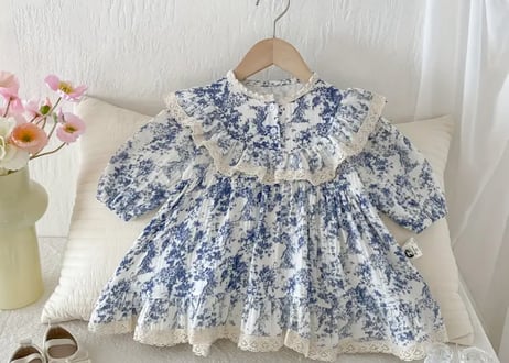 トワルドジュイフリルcottonワンピース66〜100