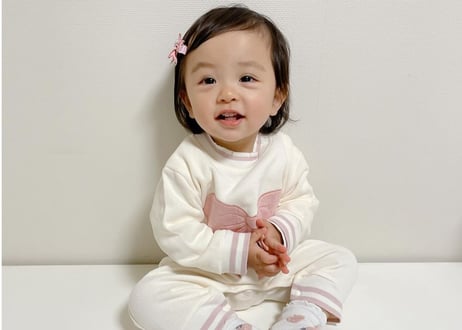 ビックリボン🎀ロンパース66〜90