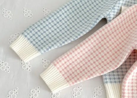 レースリボンニットセットアップ🎀90〜130
