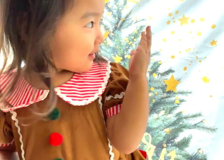 Xmasお菓子の国ドレス80〜120